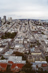 Blick vom Coit Tower über San Francisco