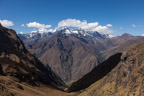 Am Pass Warmiwañusca (4198 m); Blick zurück