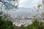Blick vom Cerro San Cristóbal auf Santiago