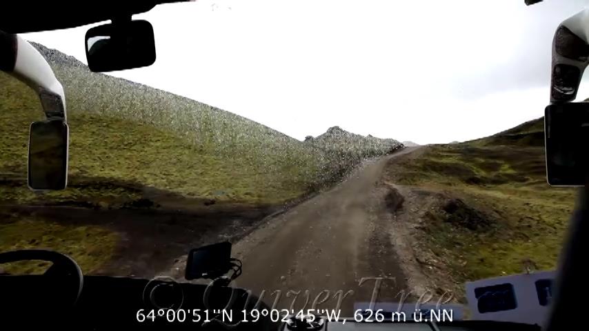 Fahrt mit dem Hochlandbus nach Landmannalaugar